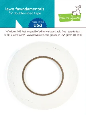 1/4" double-sided tape