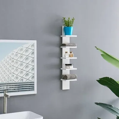 30" x 6" Wall Shelf White - Danya B.