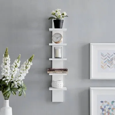 30" x 6" Wall Shelf White - Danya B.