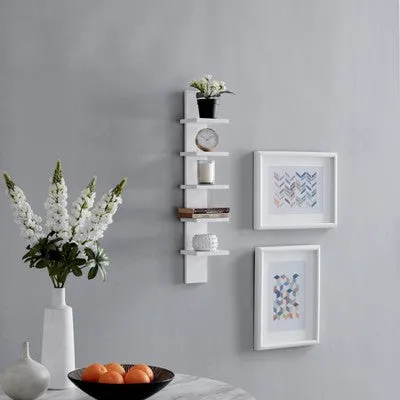 30" x 6" Wall Shelf White - Danya B.
