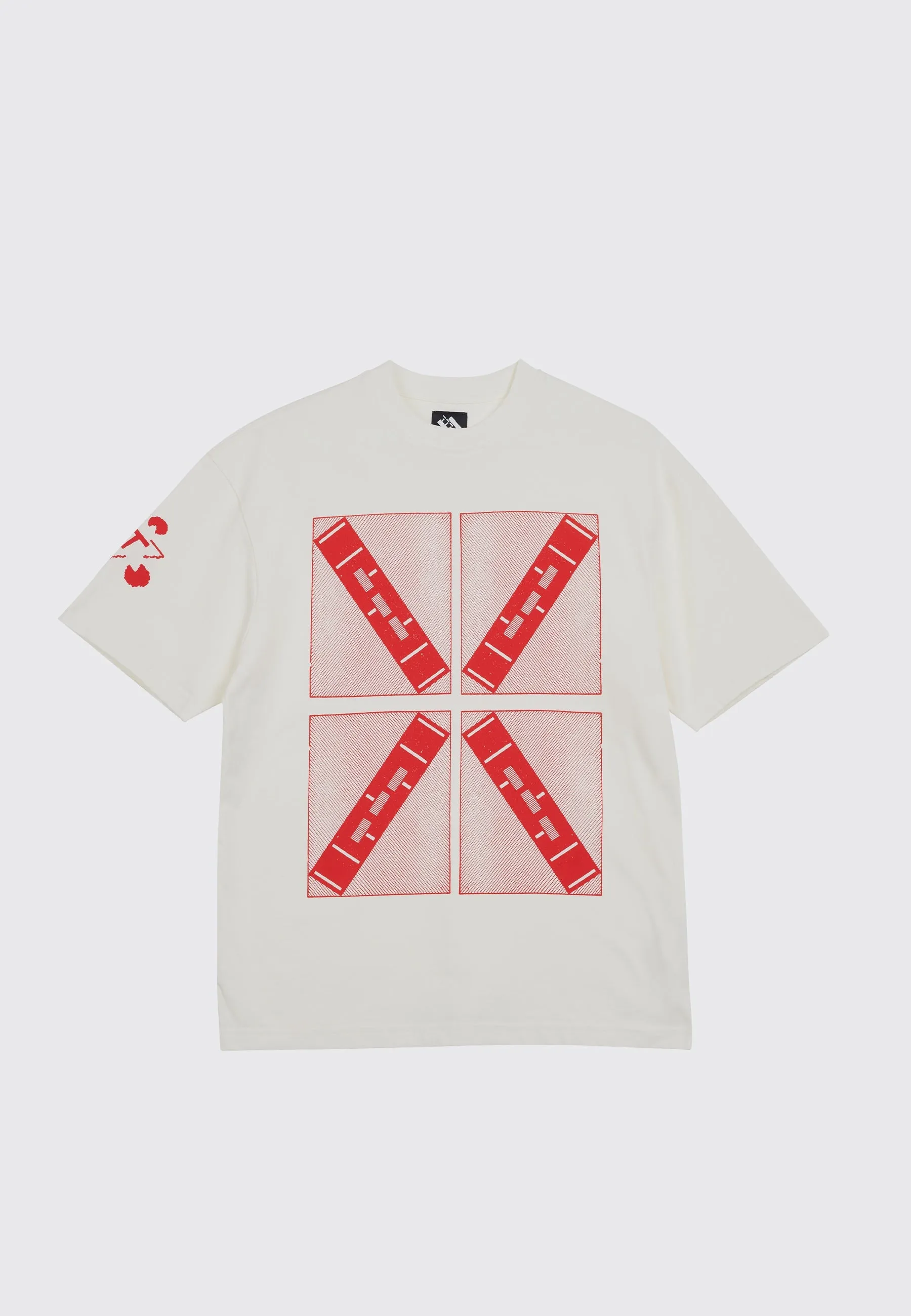 4 Boxes Cross T T-Shirt - White