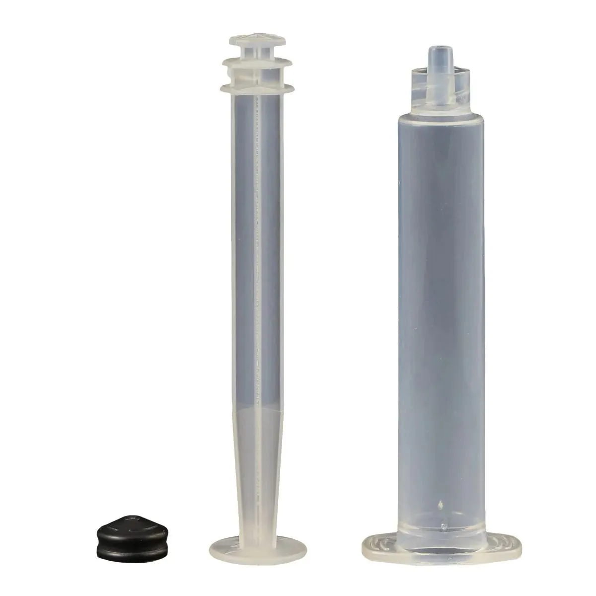 5 cc Standard Clear Unassembled Manual Syringe - Bag/20-40/PK