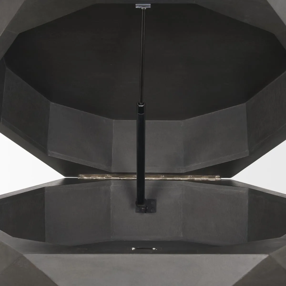 Arreto Coffee Table Black Wood | 36 x 36