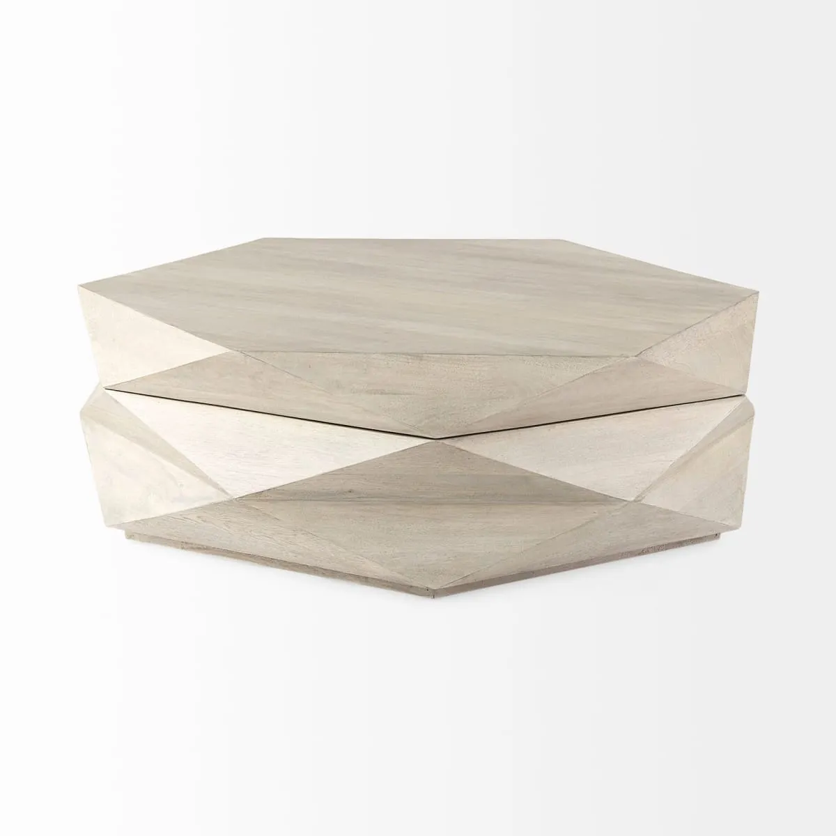 Arreto Coffee Table White Wood