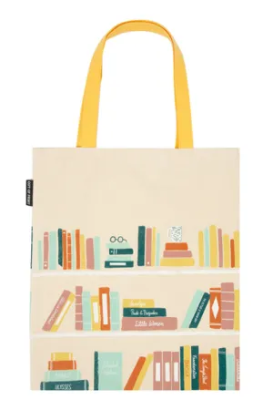 Bookshelf Tote Bag