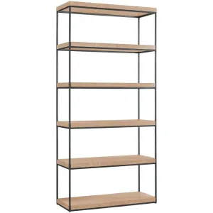 BRAXTON ETAGERE, NATURAL OAK