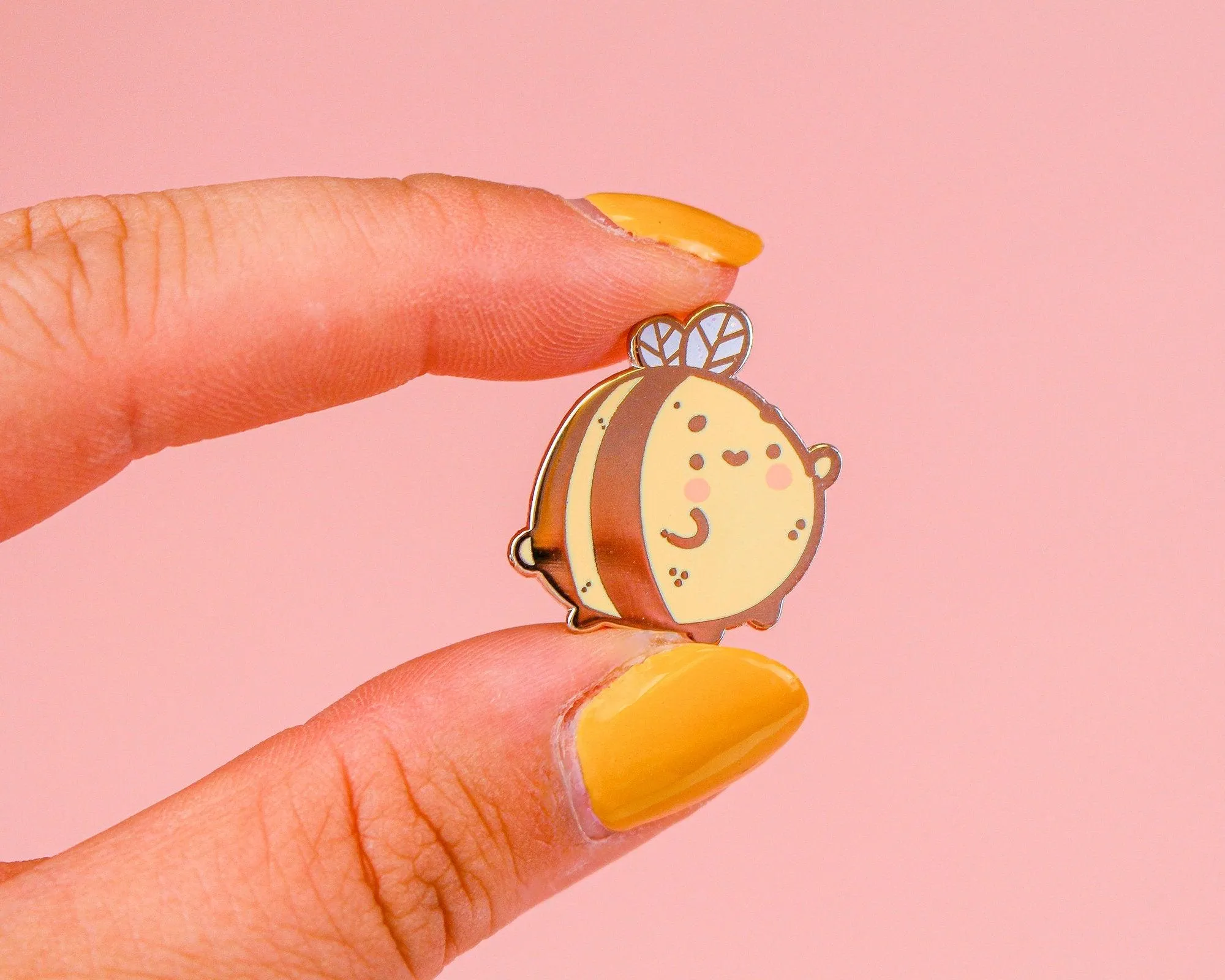 Bumblebutt Enamel Pin | Cute Bumblebee Pin | Spring Accessory for Jackets & Bags