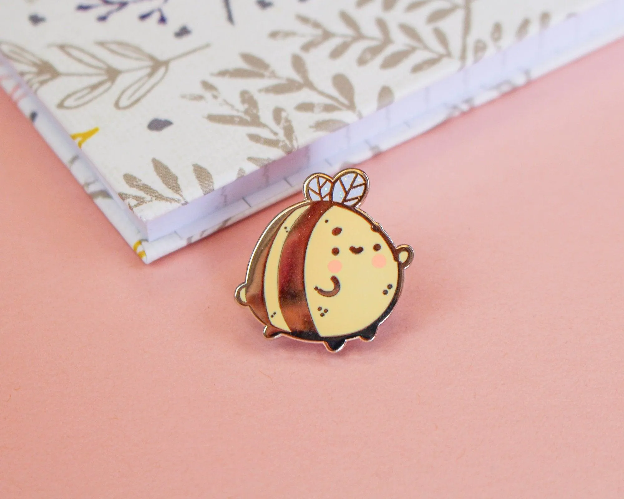 Bumblebutt Enamel Pin | Cute Bumblebee Pin | Spring Accessory for Jackets & Bags
