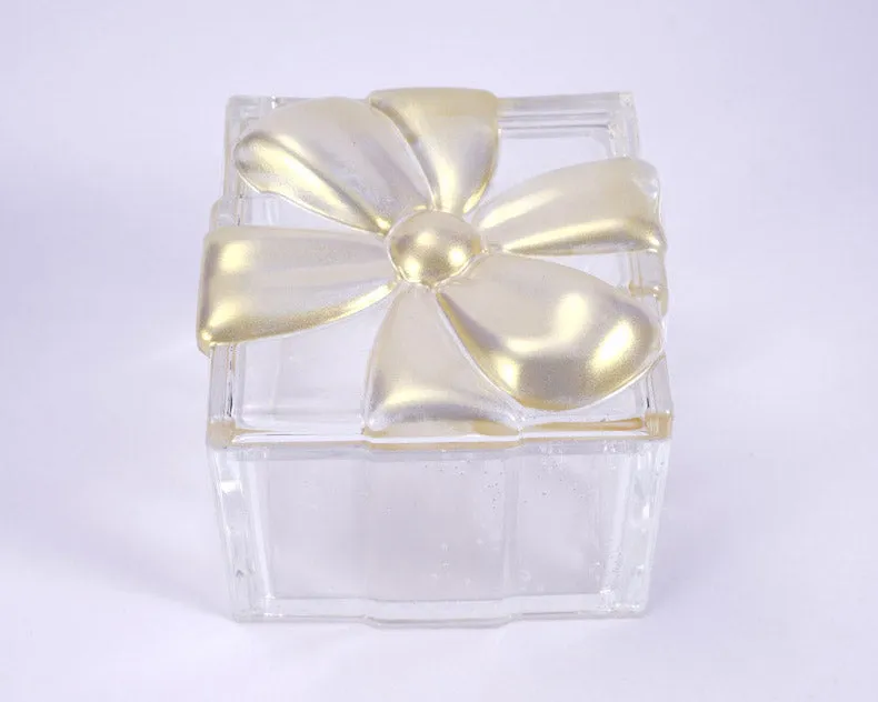 Butterfly Bow Gift Box Container with Lid Resin Mould Jewelry Storage Box Container Resin Casting Silicone Mould Epoxy DIY Art Crafts
