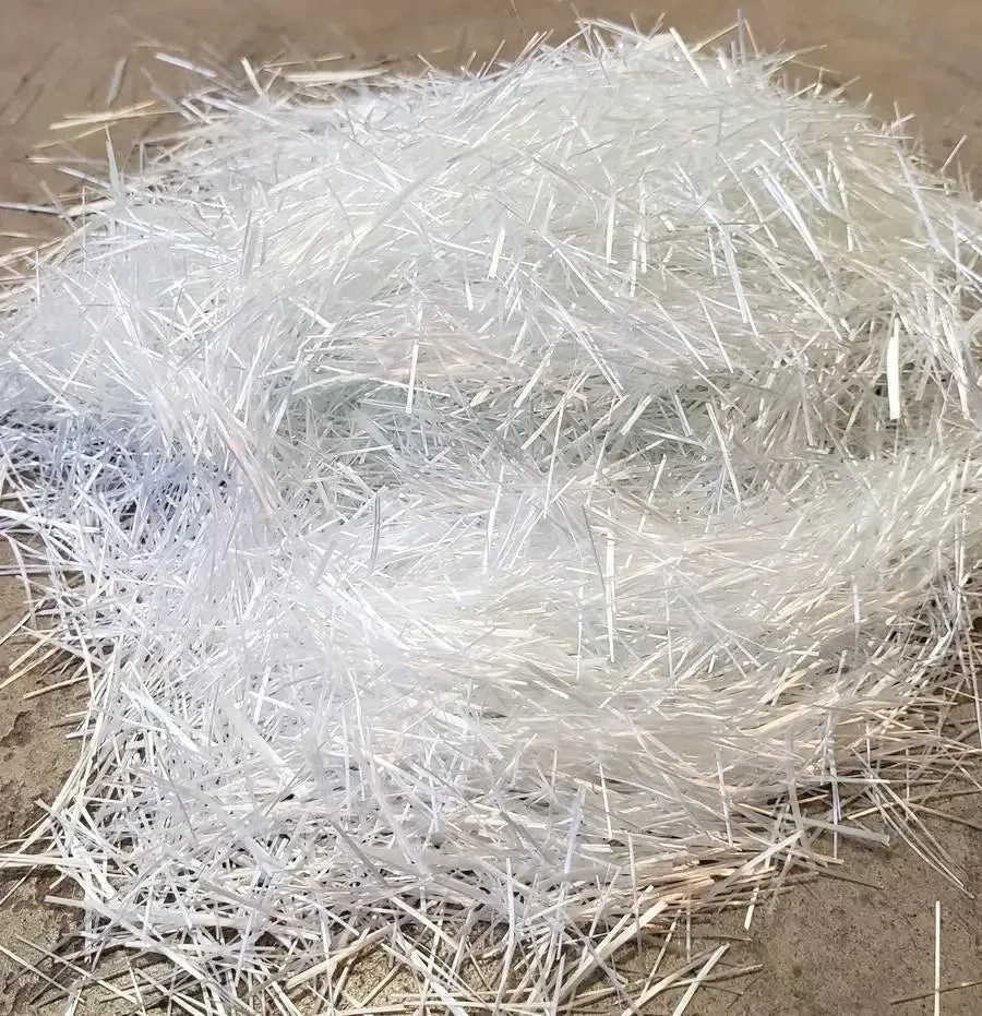 Chopped Fiberglass for Concrete and GFRC - AR Fibers 1/2" - 3/4"
