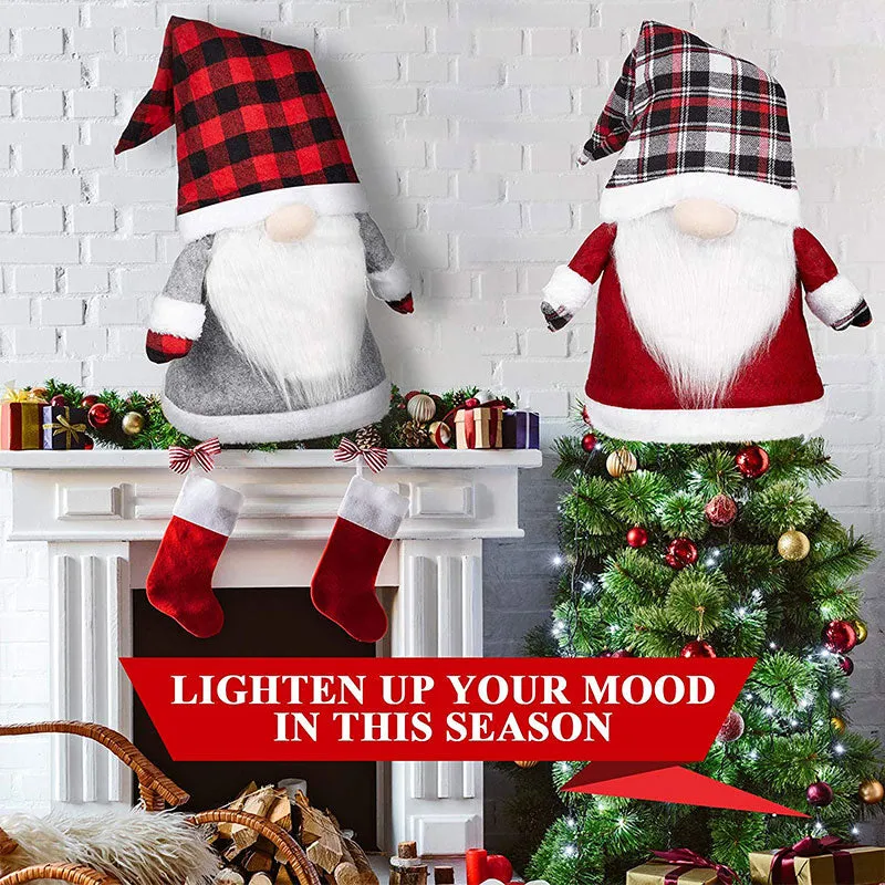 Christmas Pendant Faceless Topper Gnome Doll Home Decoration