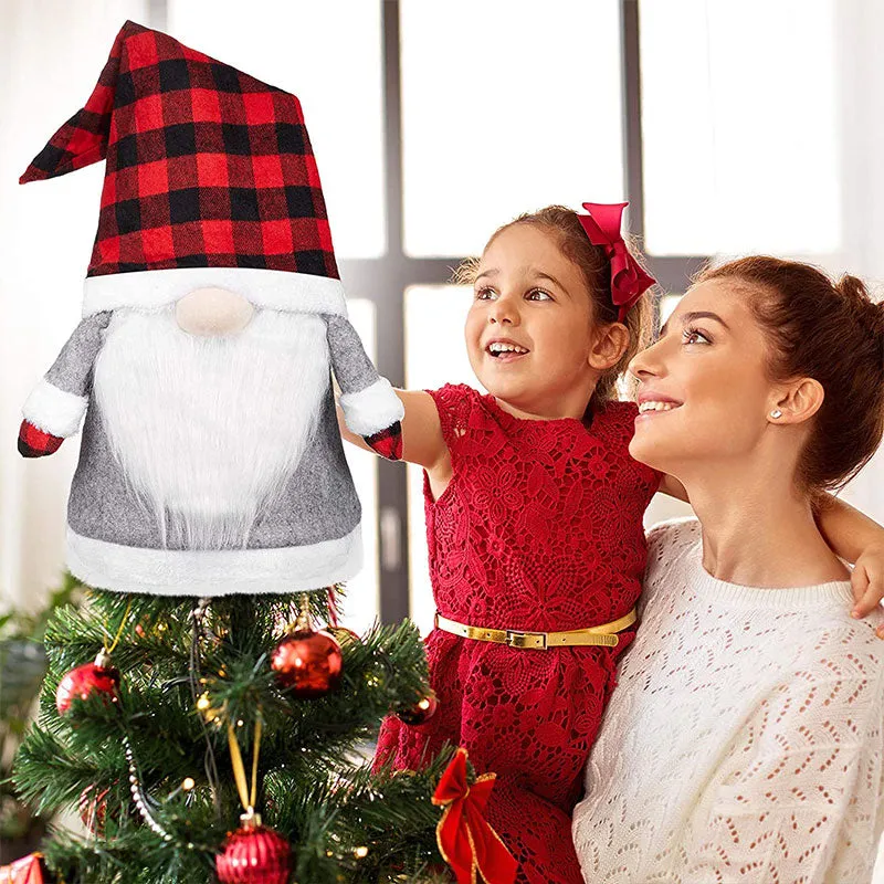 Christmas Pendant Faceless Topper Gnome Doll Home Decoration