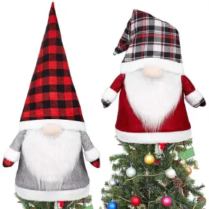 Christmas Pendant Faceless Topper Gnome Doll Home Decoration