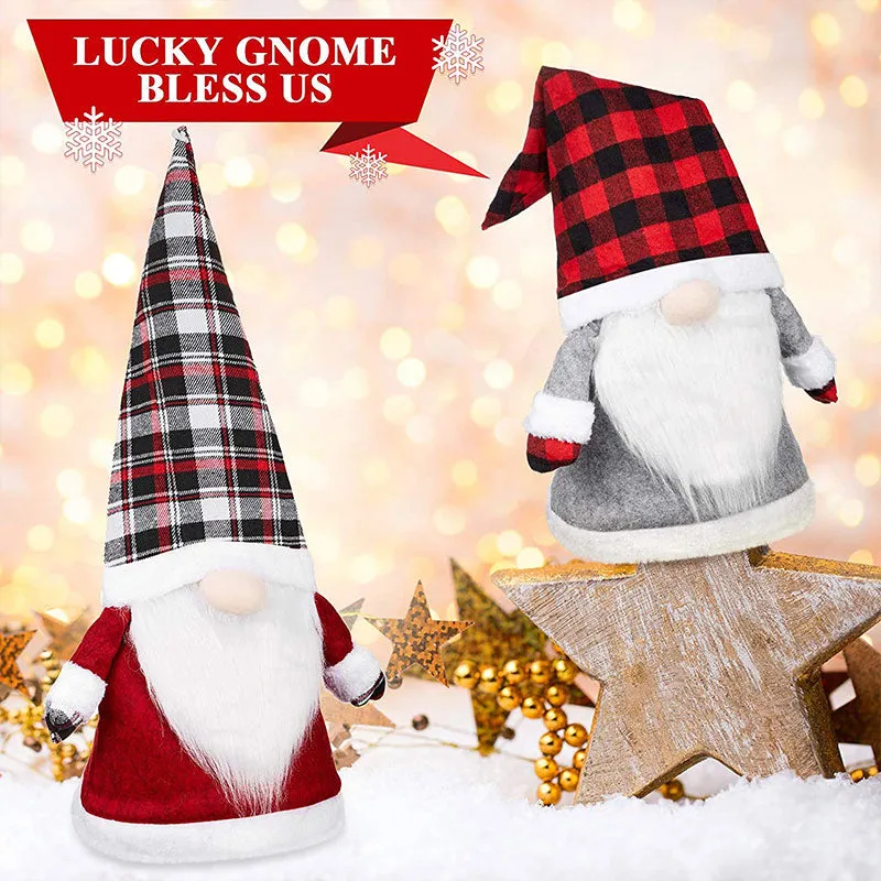 Christmas Pendant Faceless Topper Gnome Doll Home Decoration
