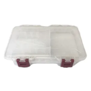 Clear Plastic Storage Compartment Box