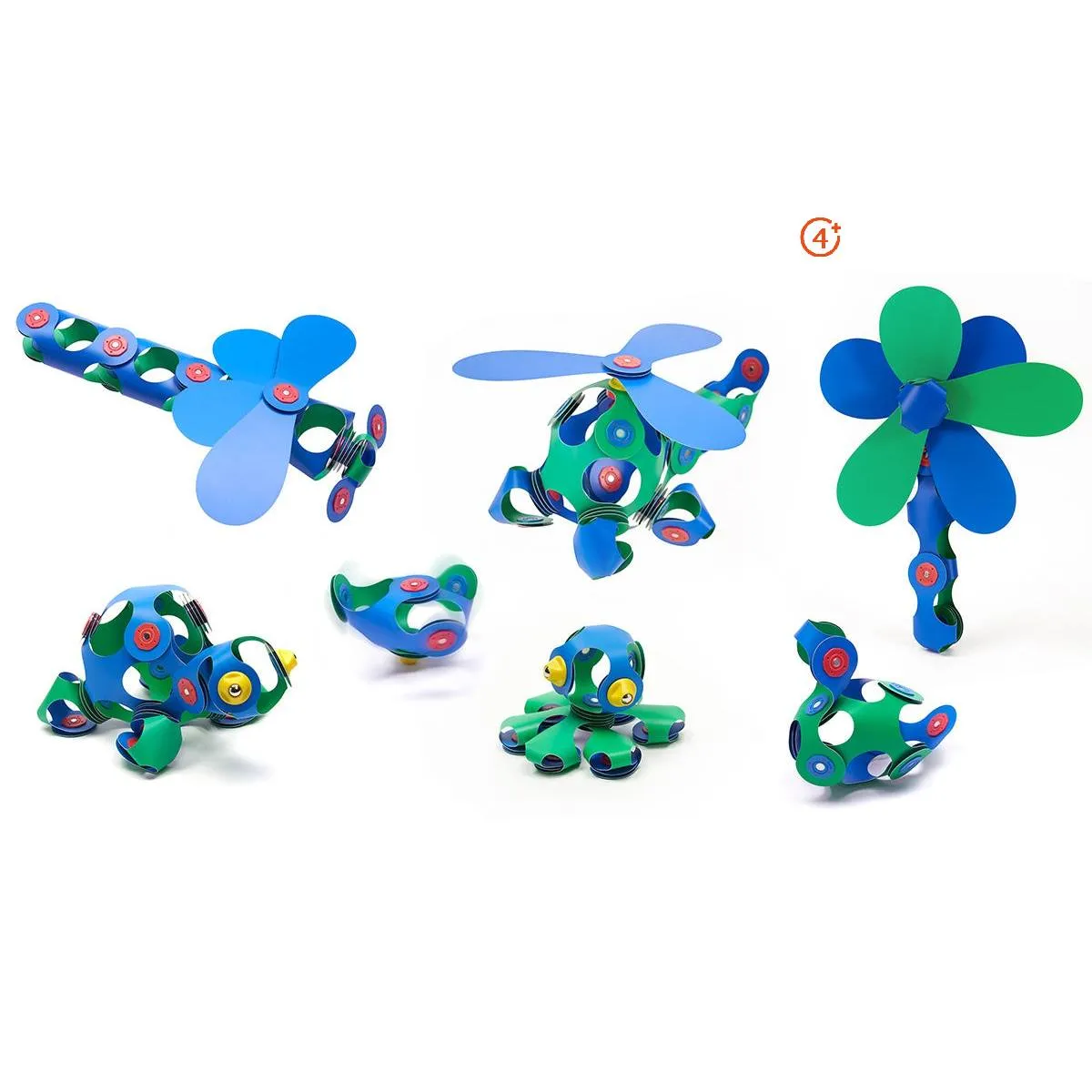 Clixo Crew Pack in Blue and Green