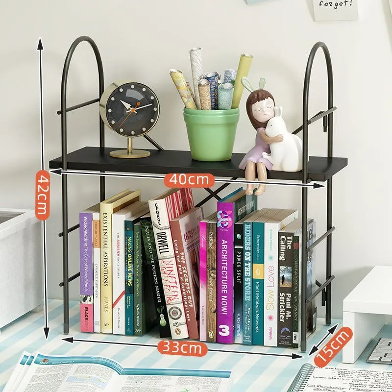 Desktop Bookshelf for Office Organization