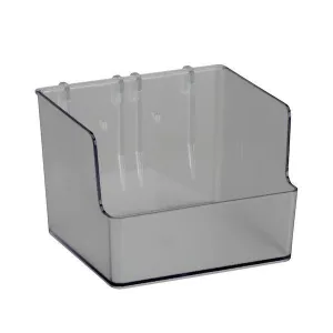 Elfa Storing Board Box Tall Clear