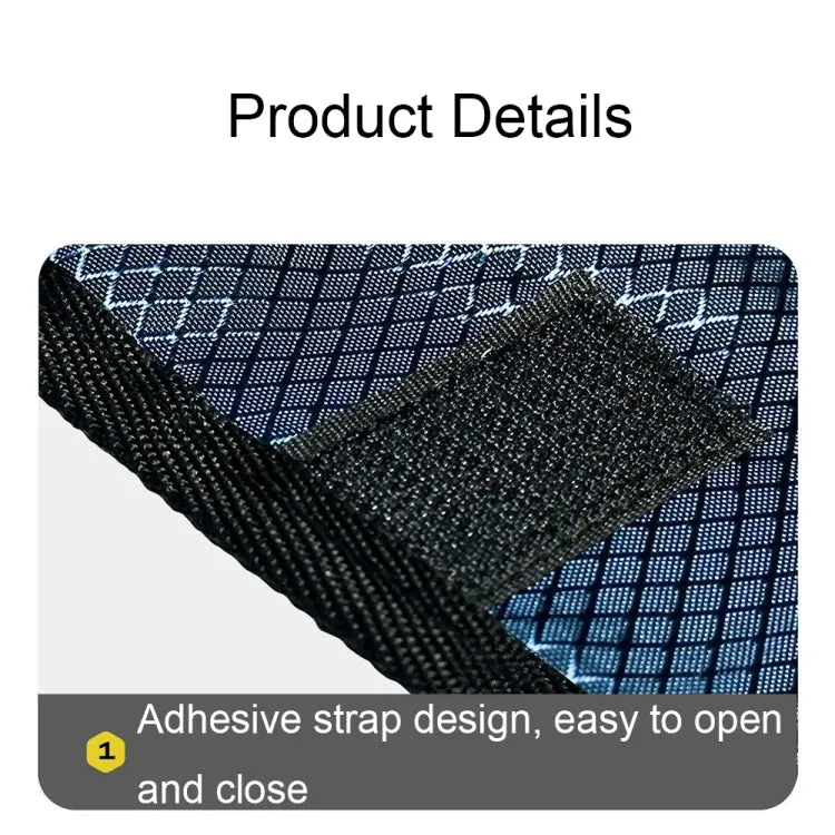ENLEE EN-5641412 Bicycle Storage Tail Bag Road Bike Seat Cushion Snap-on Repair Kit(Desert-color)