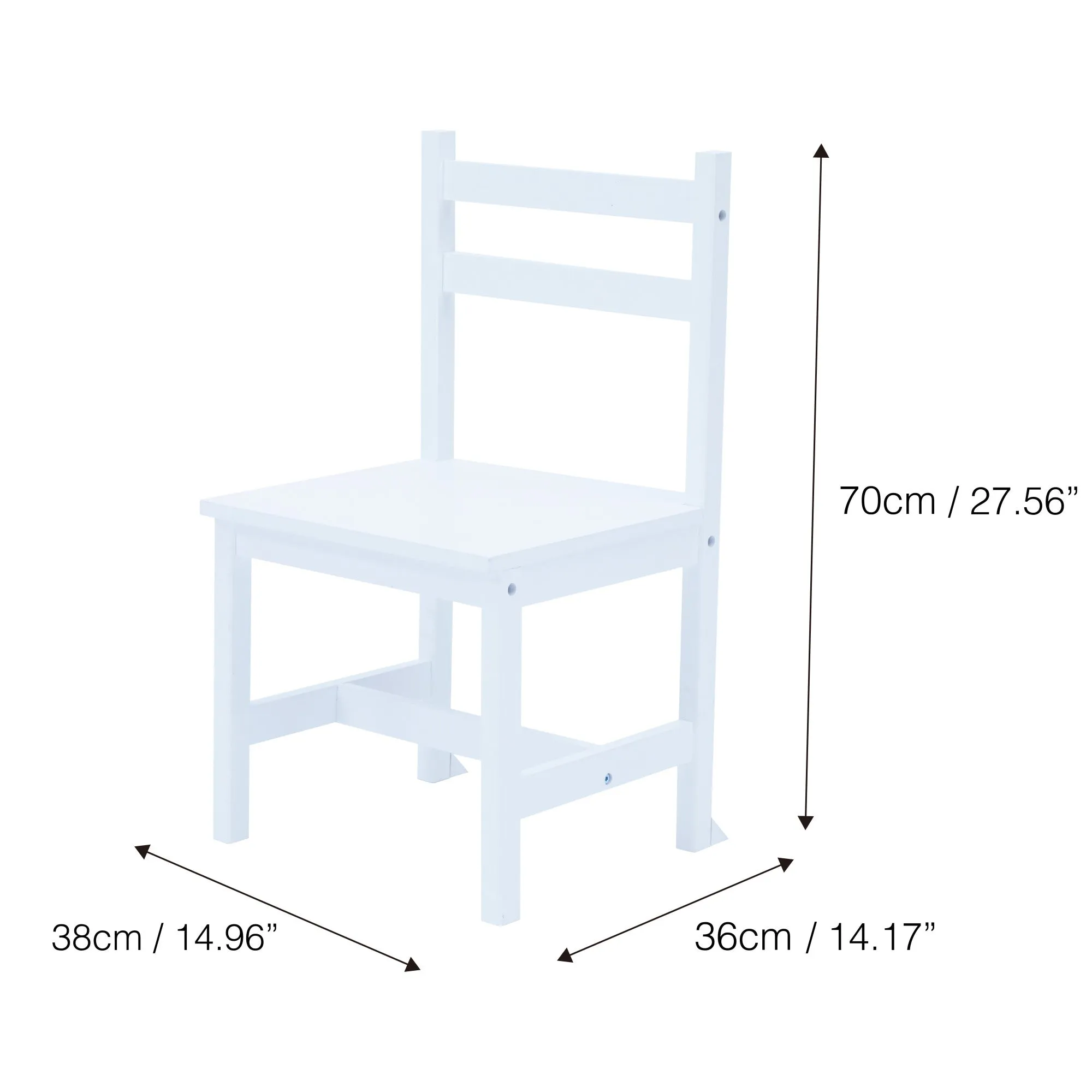 Fantasy Fields Wooden Play Desk With Shelves And Chair, White