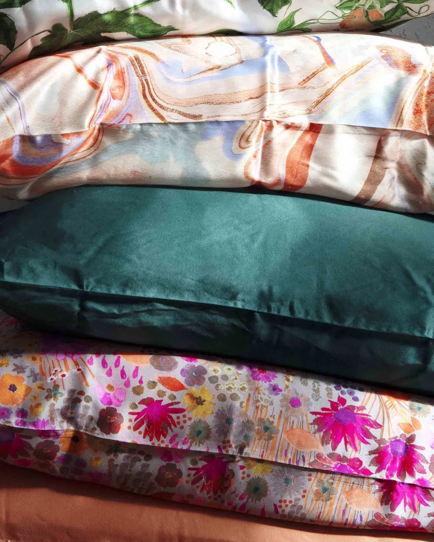 Field Of Dreams Silk Pillowcase Standard