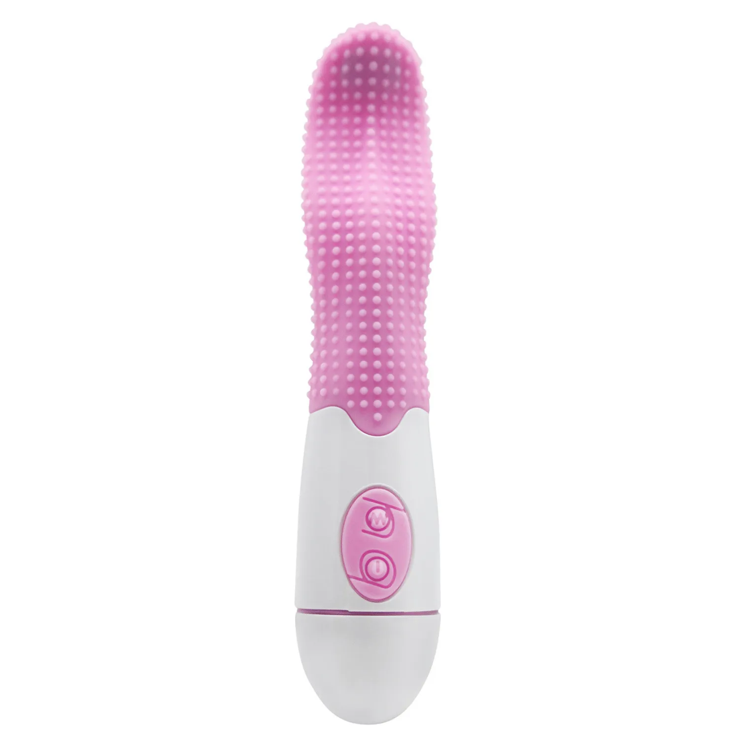 Flexible Tongue Vibrator with Nubs