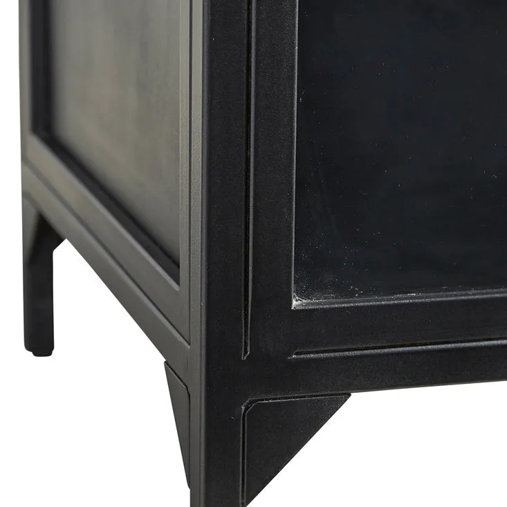 Gilborne Arched Iron Cabinet