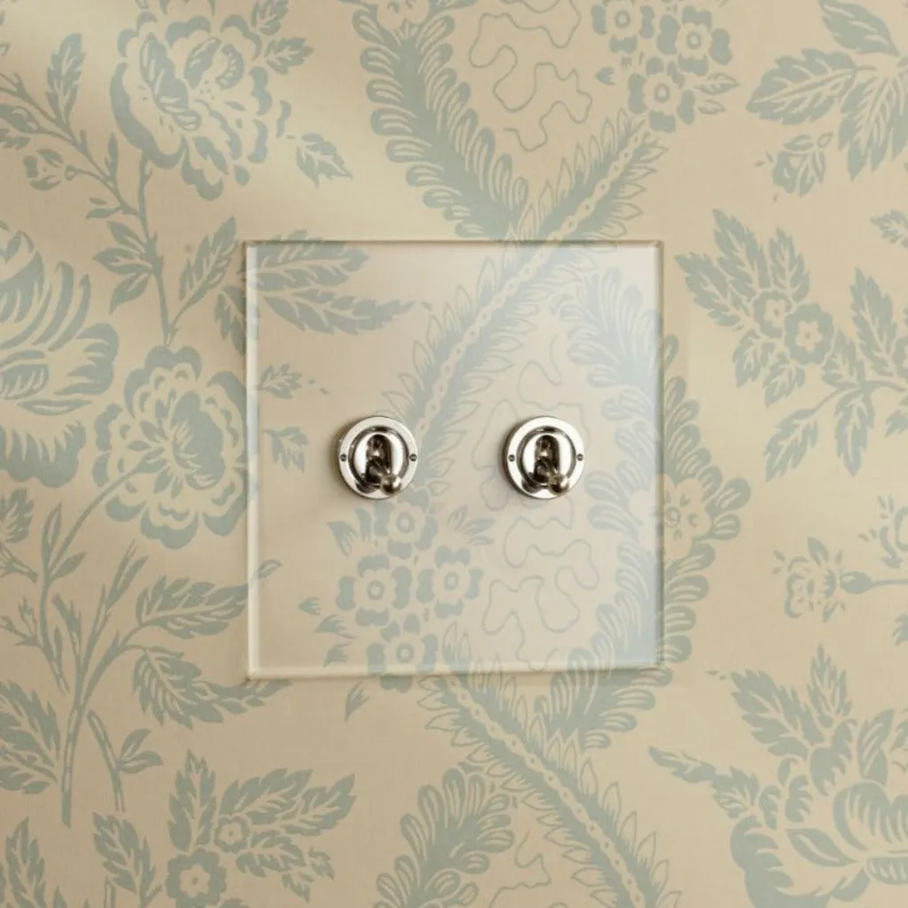 Invisible Plate Toggle Switches by Forbes & Lomax