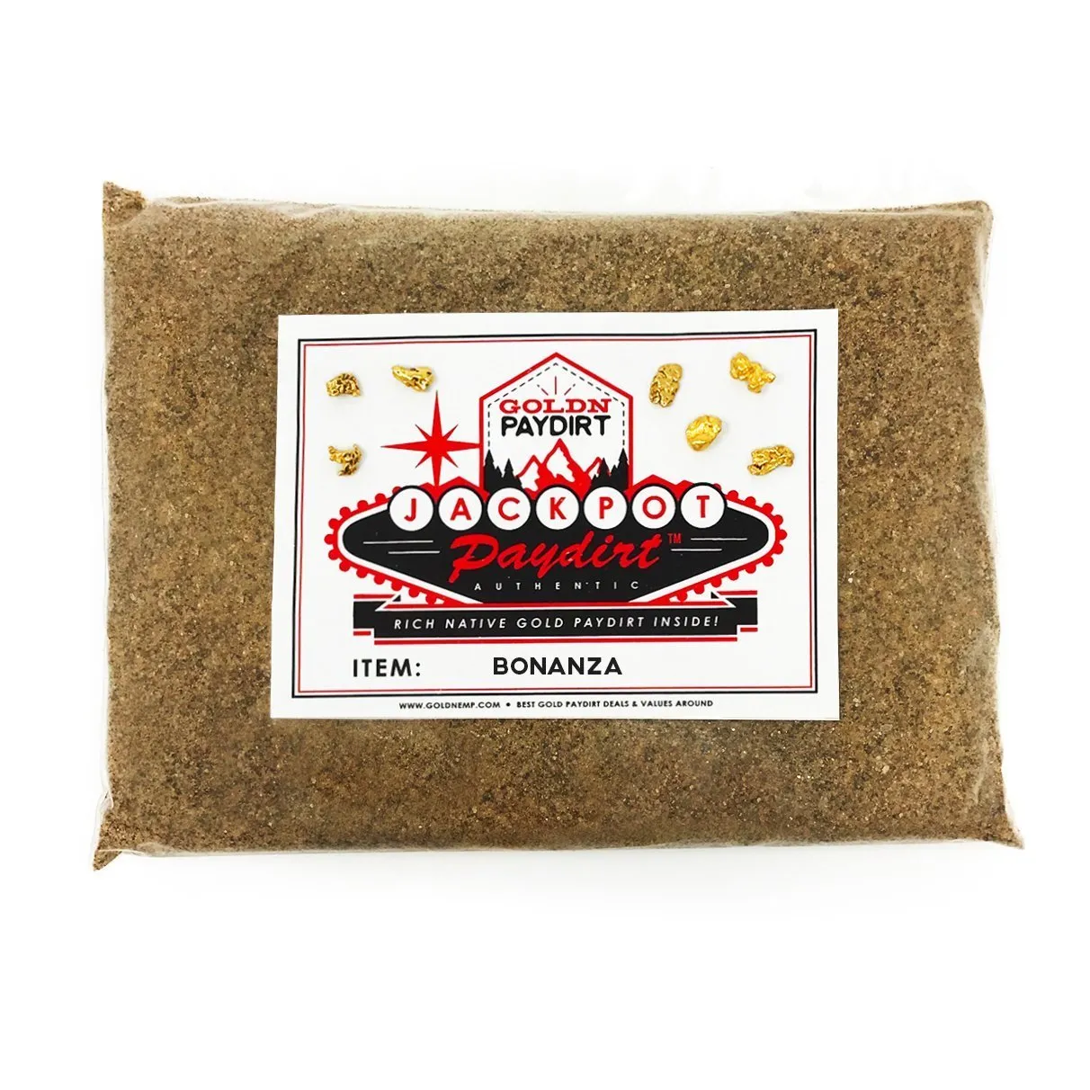 Jackpot Bonanza Gold Panning Paydirt