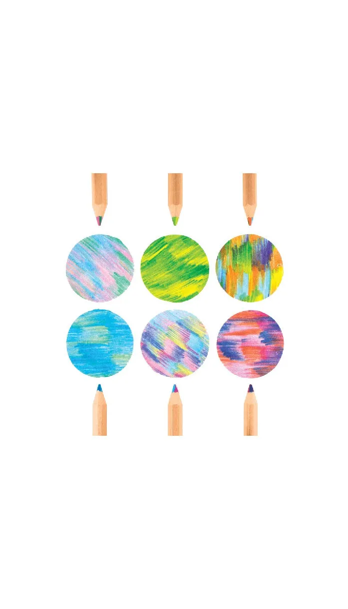Kaleidoscope Multi-Coloured Pencils