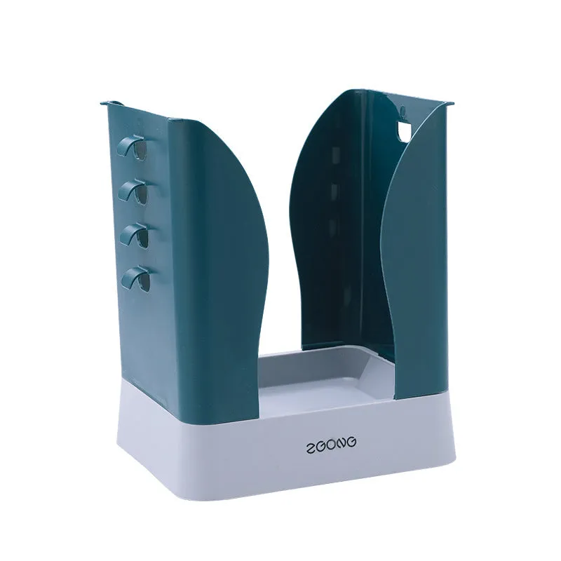 Kitchen Adjustable Expandable Trash Bag Holder