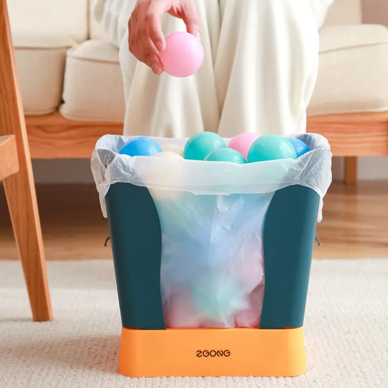 Kitchen Adjustable Expandable Trash Bag Holder