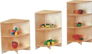 KYDZCURVES - CORNER SHELVES IN THREE SIZES