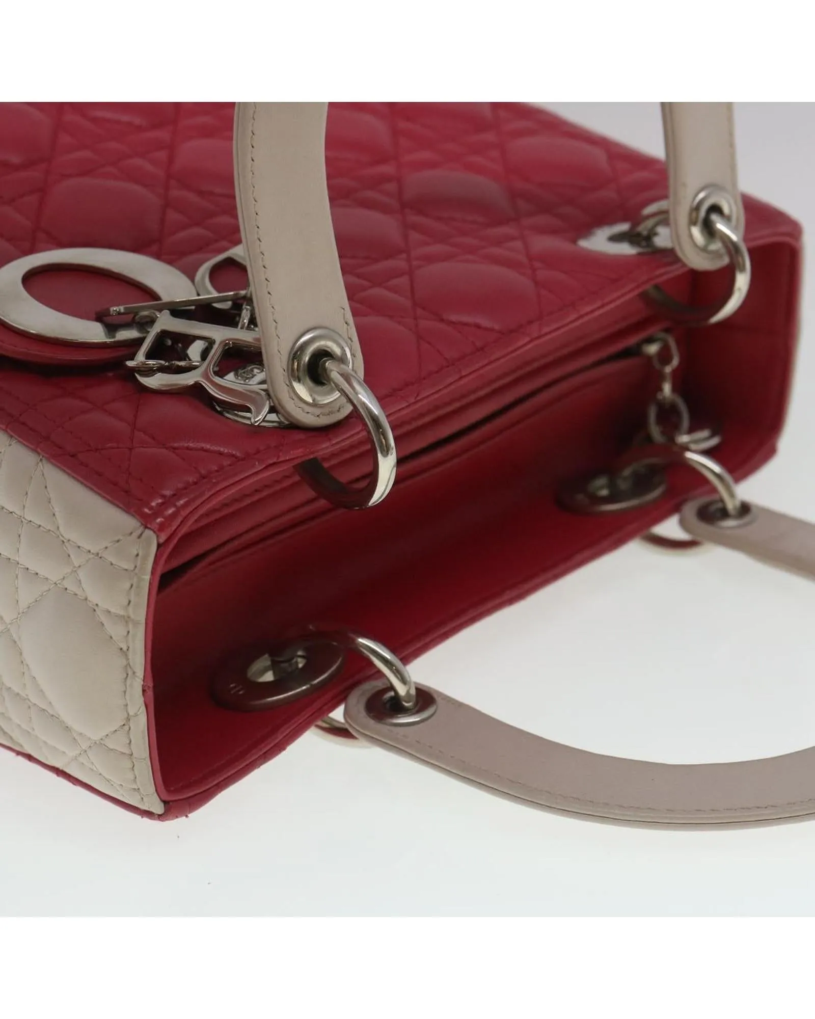 Lady Dior Cannage Medium Hand Bag