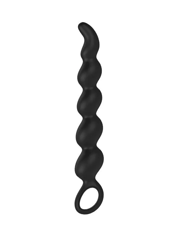 Long Unique Flexible Gay 9'' Anal Beads Butt Plug