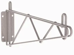 Metro 1WS14K4 Metroseal&reg; Gray Shelf Support for 14" Single Shelves