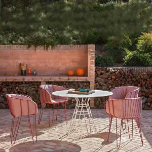 MS Wire Frame Furniture - Coffee Set - Olivo