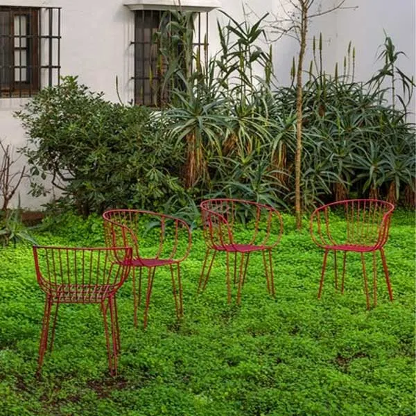 MS Wire Frame Furniture - Coffee Set - Olivo