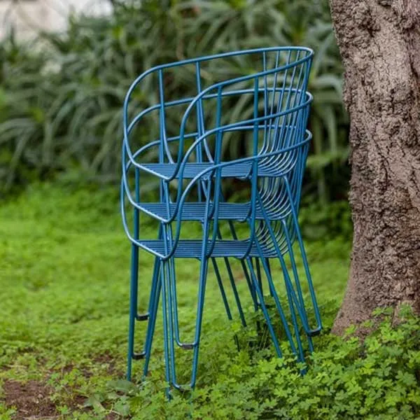 MS Wire Frame Furniture - Coffee Set - Olivo