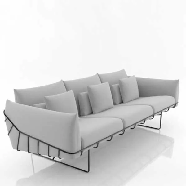MS Wire Frame Furniture - Sofa Set - Kanuri
