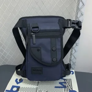 Outdoor Travel Waist And Leg Bag Motorcycle Cycling Tactical Multi Function Bag(Blue)