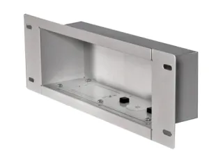 Peerless-AV IBA3-W Recessed Cable Management and Power Storage Accessory Box