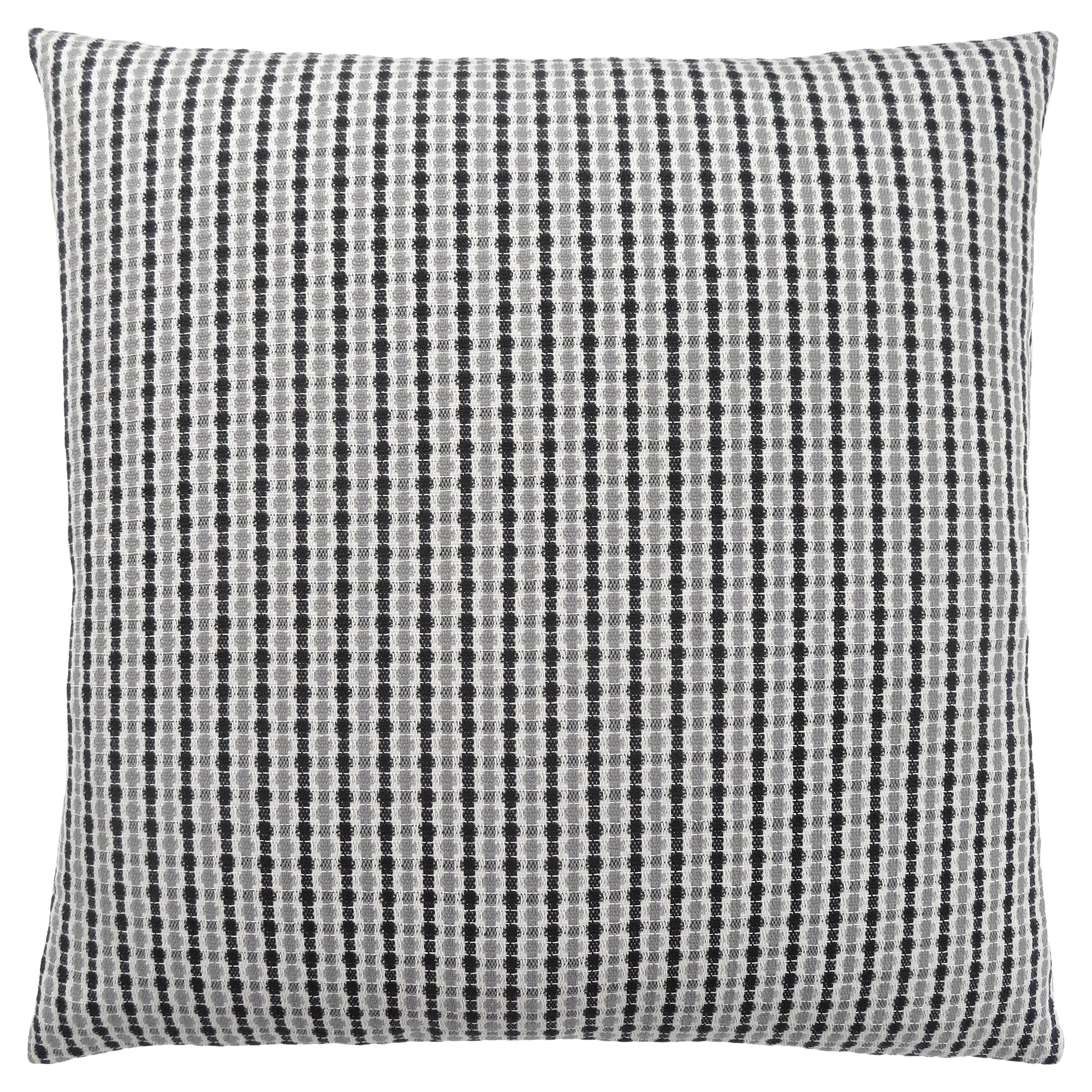 Pillow - 18"X 18" / Light Grey / Black Abstract Dot / 1Pc