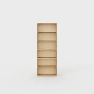 Plywood Bookshelves - Plywood Oak - 800(w) x 300(d) x 2100(h)