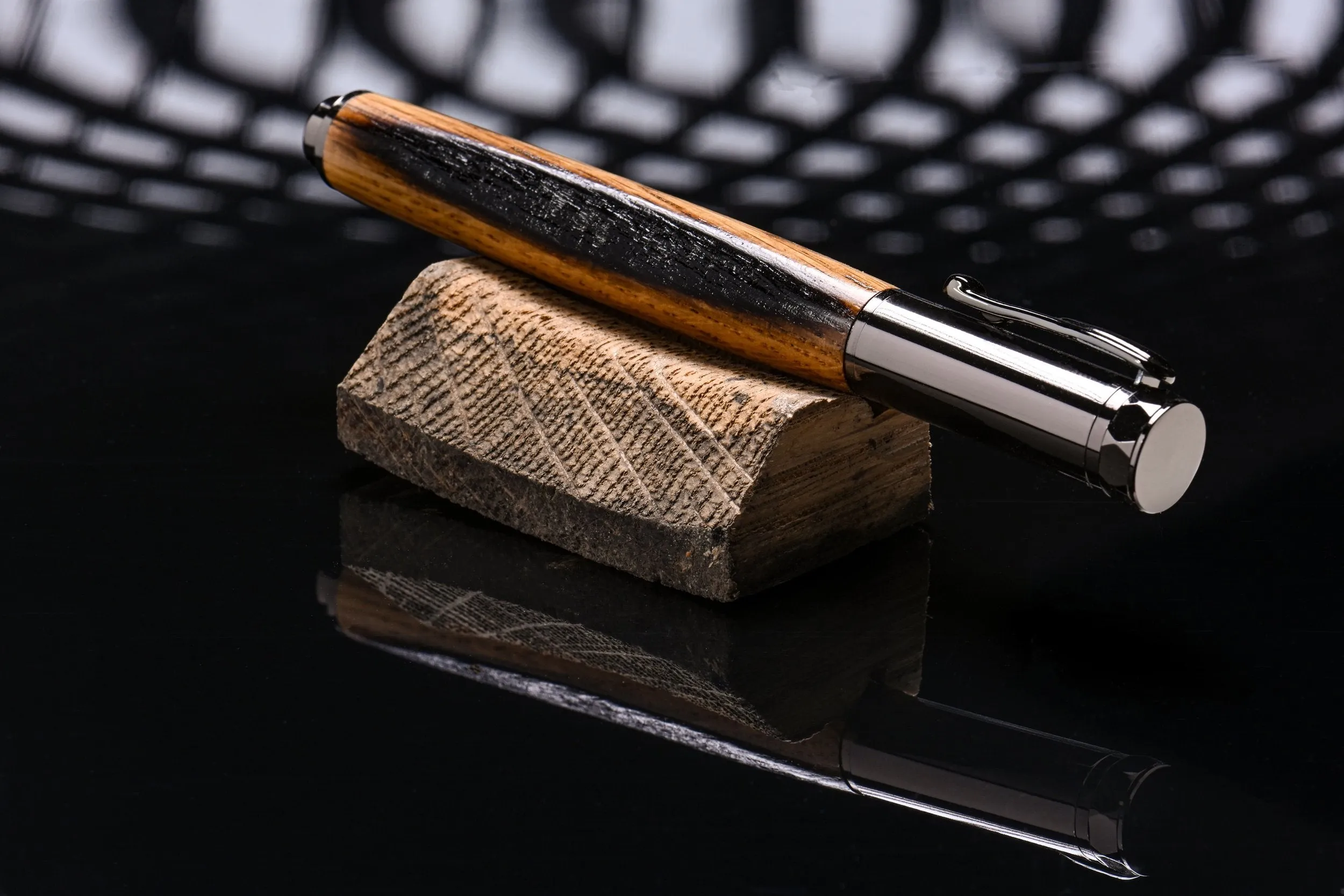 Roots & Jones - KY Bourbon Barrel Rollerball (Gun Metal)
