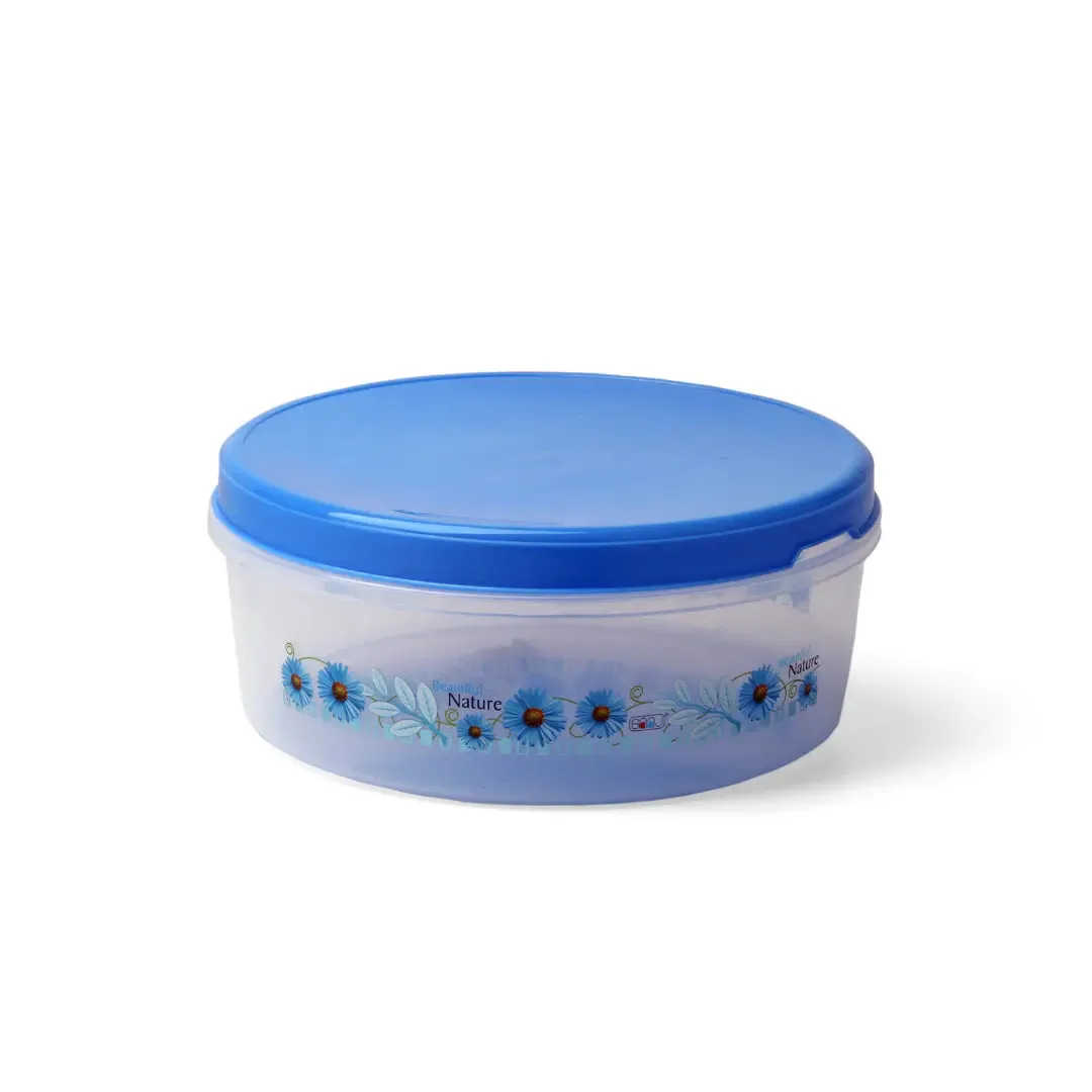Saaj Blue Shade Food Storage Container Set 3 for Kitchen Organized,