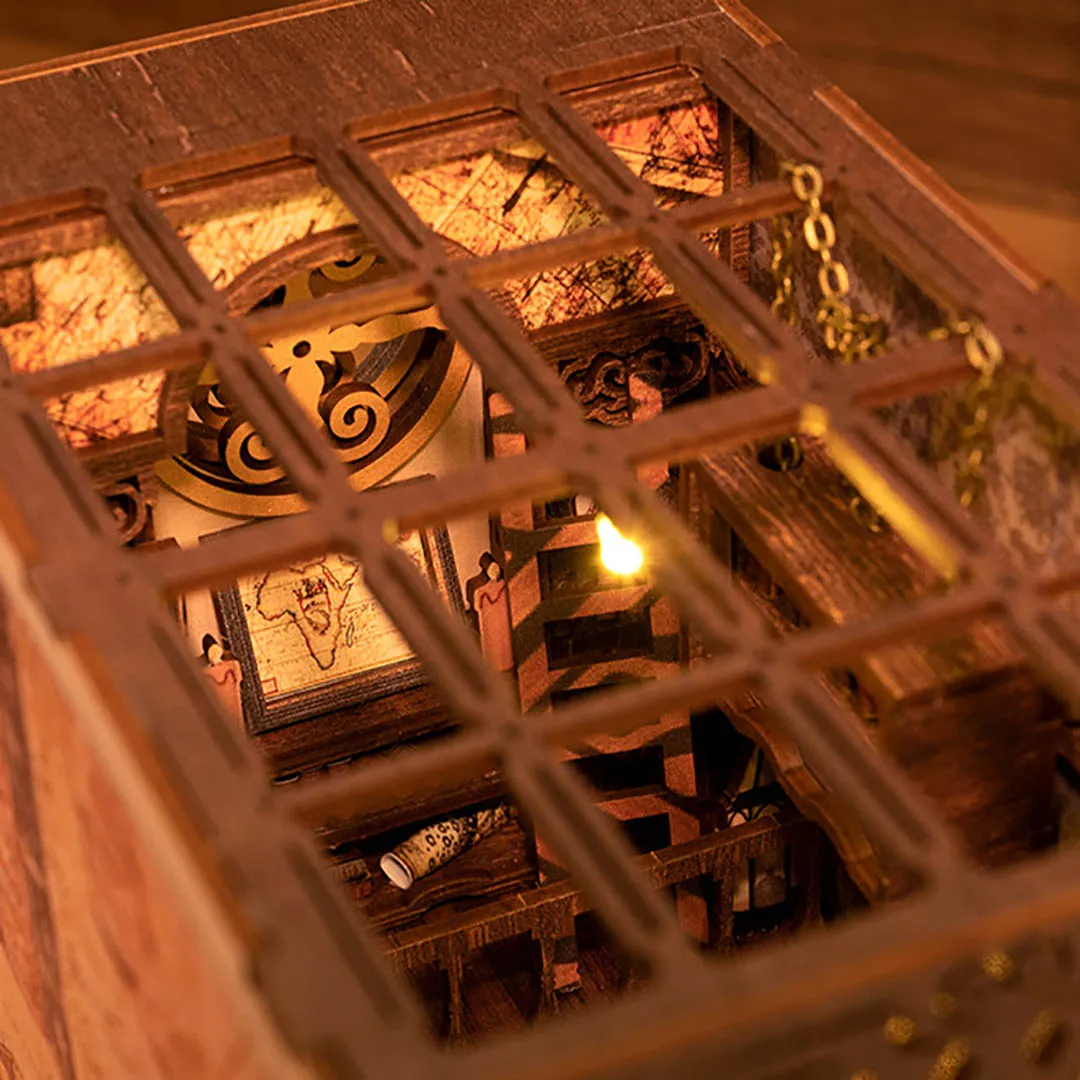 Scholar Dream 3D Wooden Puzzle Book Nook