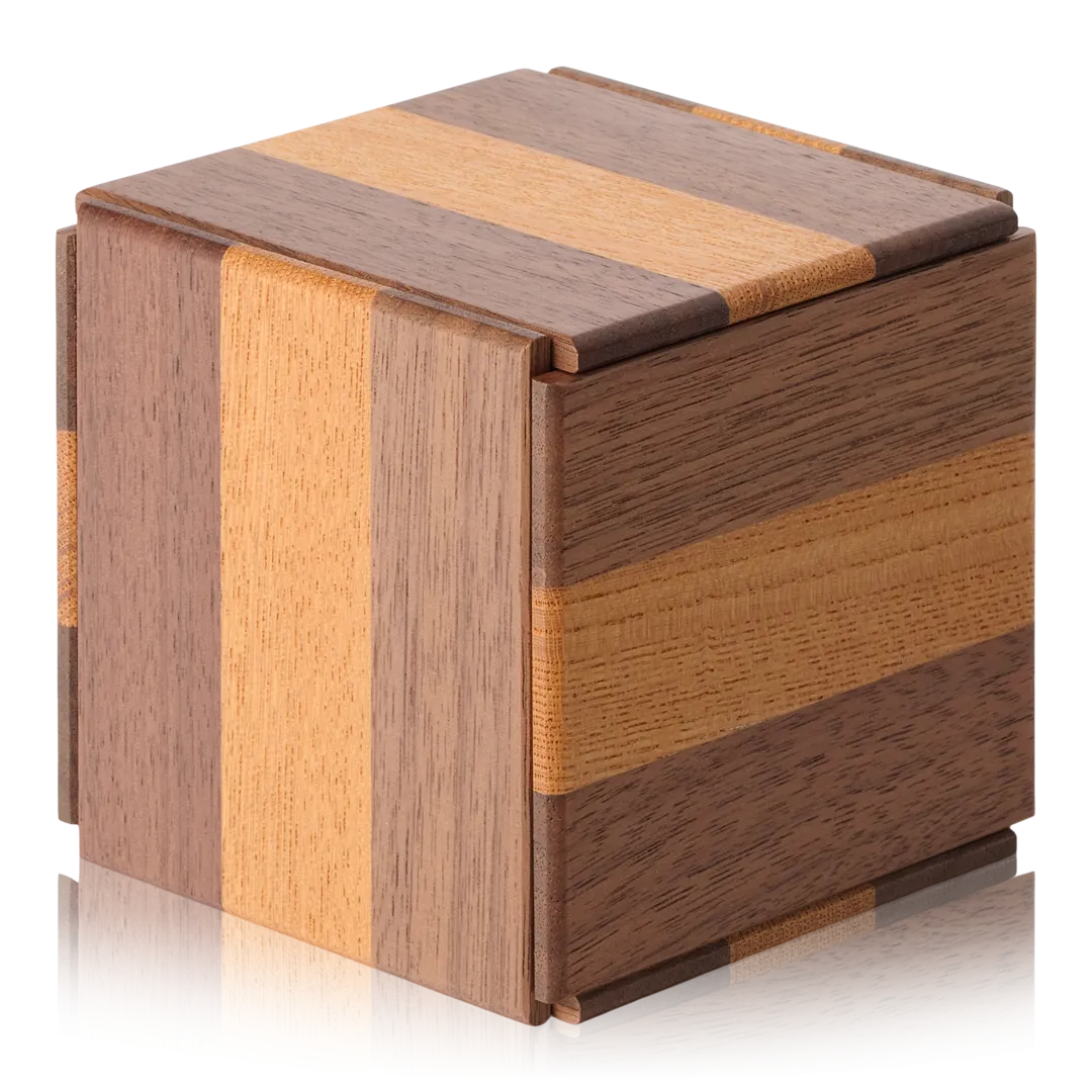 Six Stripe Puzzle Box