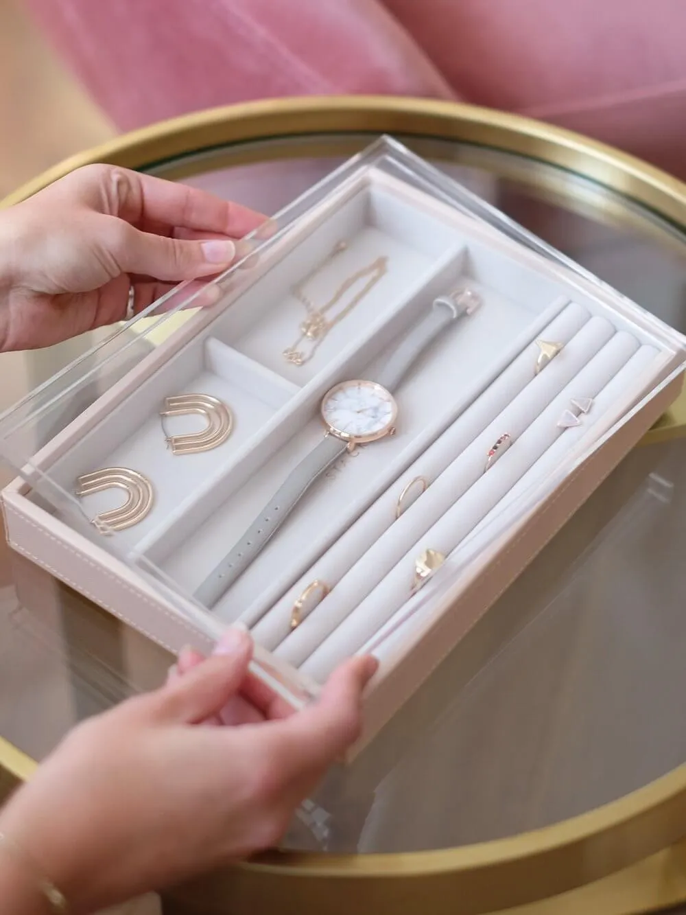 Stackers Classic Acrylic Display Lid Clear
