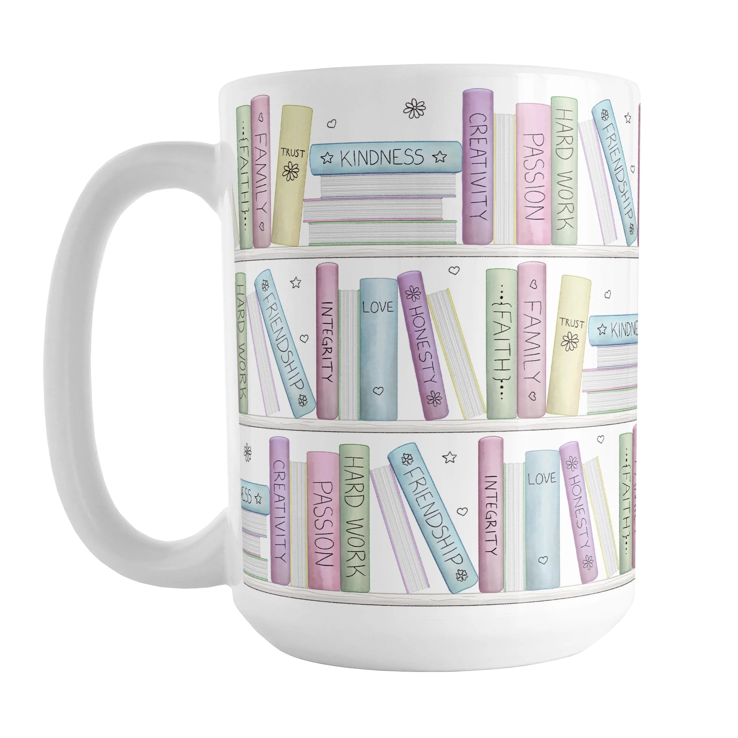 The Building Books of Life - Inspirational Reading Mug